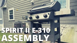 Weber Grill Spirit 2 e310 Assembly NATURAL GAS  Weber Spirit II E310 3Burner Natural Gas Grill [upl. by Creath]