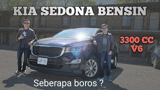 Konfigurasi Joknya Beda  Kia Sedona Bensin 2019 Versi Canada  Review  Harga Rental [upl. by Asalocin]