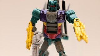 Vortex  Hasbro Transformers Generations Combiner Wars Bruticus Toy Review [upl. by Montford393]