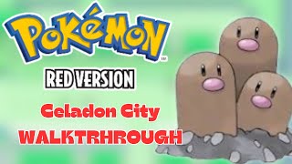 Pokemon Red GB Celadon City Walkthrough  TheAnonymousBear [upl. by Arehc]