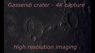 Gassendi crater with 24quot Dobsonian Telescope [upl. by Assirat845]