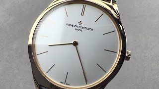 Vacheron Constantin Historiques Ultra Thin 33155000R9588 Vacheron Constantin Watch Review [upl. by Pearson645]