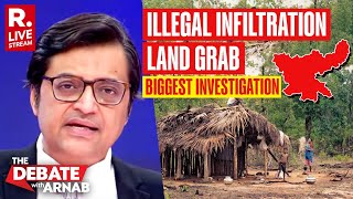 Illegal Infiltration Republic Blows The Lid Off Biggest Tribal Land Grab Plot In Jharkhand [upl. by Hsevahb]