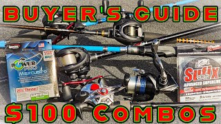 BUYERS GUIDE 100 ROD AND REEL COMBOS [upl. by Hsak]