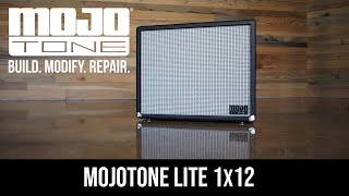 Mojotone Lite Series 1x12 Cabinet Loaded with Celestion NeoCreamback Spec Video [upl. by Moorish128]