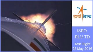 ISRO RLVTD On board Camera Footage [upl. by Lette]