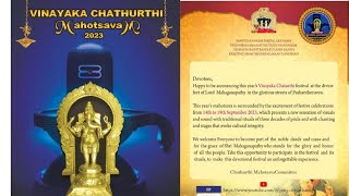 VINAYAKA CHATHURTHI Mahotsavam 2023  MAHARUDRAM  Day 1 Early Morning 15th Sep 2023 [upl. by Eiramlatsyrk]