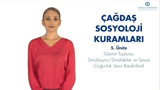 ÇAĞDAŞ SOSYOLOJİ KURAMLARI  Ünite 5 Özet [upl. by Rhona]