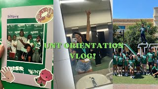 College Orientation Vlog  The University Of North Texas💚 [upl. by Amoihc118]