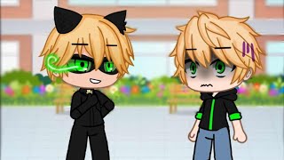 The Fake Cat Noir Gacha Club MLB Sorry for the Errors if you find any [upl. by Nnahgiel]