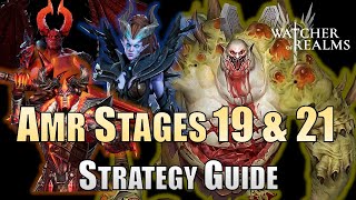 Artifact Material Raid AMR Stages 19 amp 21 Strategy Guide  Watcher of Realms [upl. by Alasdair381]