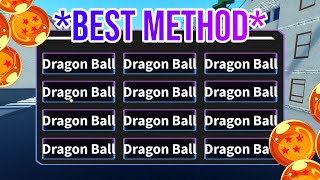 EASIEST WAY TO GET DRAGON BALLS IN AUT  A Universal Time [upl. by Porche]