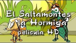 Fábula infantil  La hormiga y el saltamontes  pelicula dibujos HD Castellano [upl. by Averi]