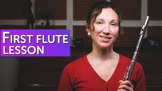 YOUR FIRST FLUTE LESSON  The Flute Channel TFC [upl. by Id380]