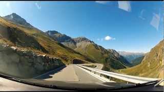 Breathtaking Road Through Stelvio Pass Eastern Alps ItalySwitzerlandItaly [upl. by Rubma]