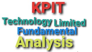 KPIT Technologies Limited  Fundamental Analysis Q2 Result [upl. by Moll]