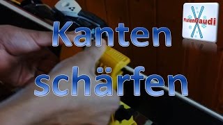 Skikanten richtig schleifen Skipräparation PistenGaudi [upl. by Danika]