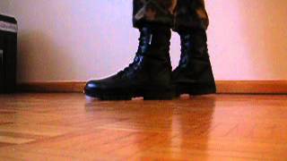 Army Boots stomping something [upl. by Ellen]