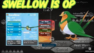 SWELLOW IS ACTUALLY TO GOOD IN POKEMON BRICK BRONZE 2024  Brick Bronze Legacy [upl. by Nishom796]