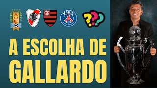 Concorrência além do Flamengo Gallardo tem duas opções e uma possibilidade em clube rico da Europa [upl. by Montana958]