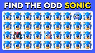 Find the ODD One Out  Sonic the Hedgehog Edition  25 Epic Levels Quiz [upl. by Roee840]