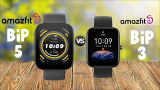 Amazfit Bip 5 Vs Amazfit Bip 3 [upl. by Gwenni761]