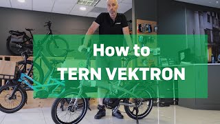 How to use the Tern Vektron [upl. by Atiuqahs]