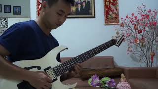 Lelaki Cadangan  T2 Guitar Solo Cover by Achiu [upl. by Relda380]