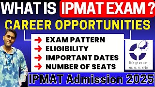 IPMAT 2025 Complete Details Eligibilityamp Pattern Application Form Dates Syllabus Admit Card [upl. by Eceinart]