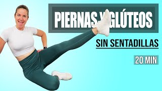 Piernas y Glúteos Tonificados Sin Sentadillas Sin Zancadas y Sin Saltos  20 minutos [upl. by Lenci64]