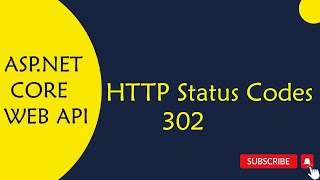 ASPNET Core WEB API  17 302 HTTP Status Code in ASPNET Core Web API in Telugu [upl. by Ahseiyn]