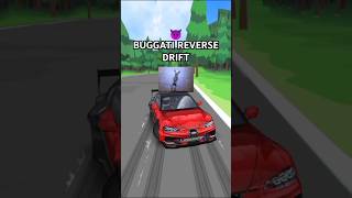 BUGATTI REVERSE DRIFT😈shortviral [upl. by Shiverick]