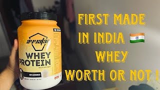 UNFLAVOURED WHEY PROTEIN  AVVATAR BLENDWHEY PROTEIN REVIEW  AVVATAR PROTEIN POWDER [upl. by Ecam323]