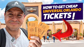 How to Get Cheap Universal Orlando Tickets [upl. by Noiek]