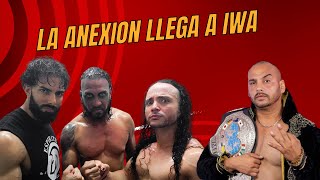 LA ANEXION SE REUNE EN IWA PEDRO PORTILLO VS MIKE MENDOZA UN LUCHON [upl. by Relyks986]