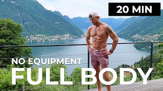 I burned 328 calories in this 20 min Lake Como workout [upl. by Alliber]