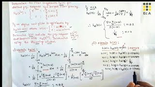 DSP60 Problem on FIR filter using hamming window  Ec Academy [upl. by Eynttirb917]