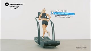 The Original Curve from Woodway Treadmills [upl. by Ylra]