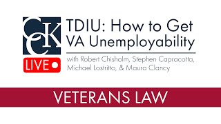 TDIU How to get VA Unemployability [upl. by Sulecram868]