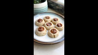 Sea Salt Dulce de Leche Thumbprint Cookies [upl. by Yesdnil]