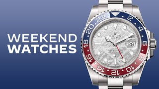 Rolex GMTMaster II Meteorite Pepsi — Reviews and Buying Guide for Patek JLC De Bethune and More [upl. by Amann]