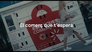 El comerç que tespera  Armaris de recollida al comerç dEsplugues [upl. by Mitzie]