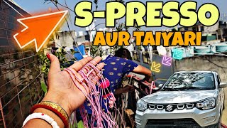 🔥 SPRESSO ke saath DIWALI ki taiyari  Driving Maruti Suzuki Spresso after long time 🫡 [upl. by Rakabuba]