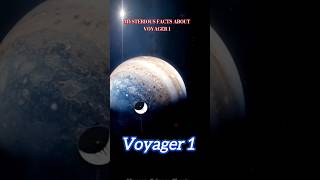 Voyager 1 amp their journey beyond the solar system facts shorts [upl. by Yrmac885]