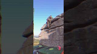 Hound Tor Warm Up 📛 bouldering slabclimbing dartmoor rockclimbing [upl. by Ojytteb]