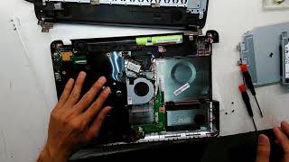 ASUS X441U laptop add ram dissasemble [upl. by Evetta]