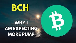 BCH WHY I EXPECT MORE PUMP FOR BITCOINCASH BCH [upl. by Dnomse]