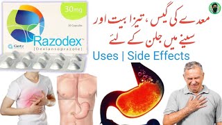 Razodex 30 mg capsule uses in Urdu  Dexlansoprazole capsule for Acidity  stomach problems [upl. by Airliah]