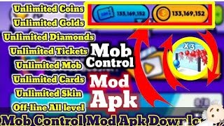 Mob control mod apk unlimited money 💰viralvideo video foryou hack [upl. by Ever]