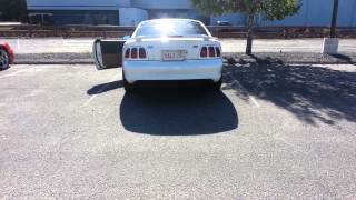 95 mustang cobra exhaust clip [upl. by Isdnil27]